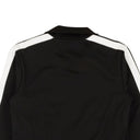 Black Classic Polyester Side Stripe Track Jacket