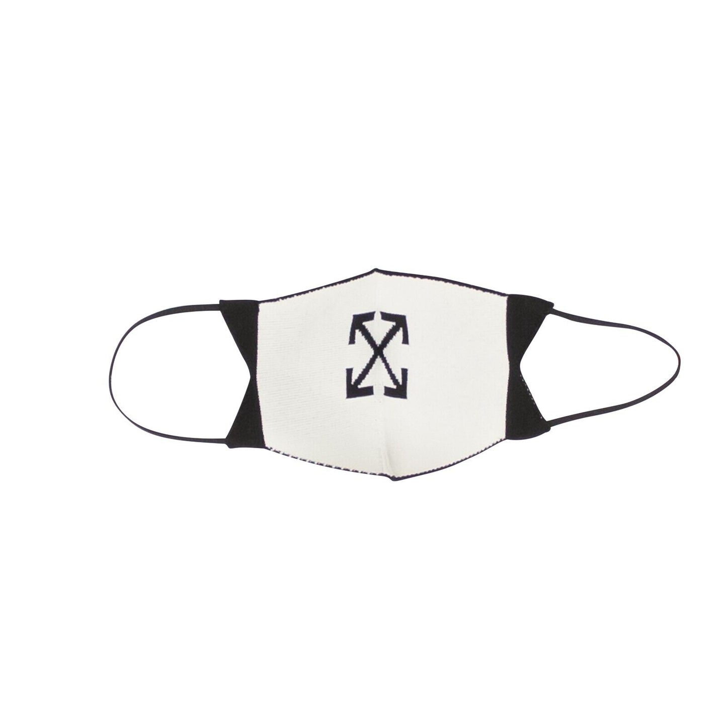 Off-White C/O Virgil Abloh Arrow Knit Simple Mask - Black/White
