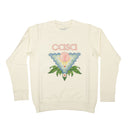 White Memphis Icon Screen Printed Sweatshirt