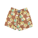 x Vilebrequin Brown Monogram Swimsuit