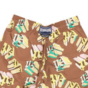 x Vilebrequin Brown Monogram Swimsuit