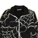PALM ANGELS BLACK SPIDER WEB CLASSIC TRACK JACKET