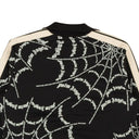 PALM ANGELS BLACK SPIDER WEB CLASSIC TRACK JACKET