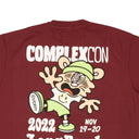 Complexcon X Verdy Tee - Burgundy
