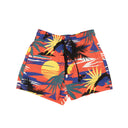 x Vilebrequin Red Hawaiian Print Bathing Suit