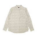 Stussy Natural Printed Sherpa Button Down Shirt - White
