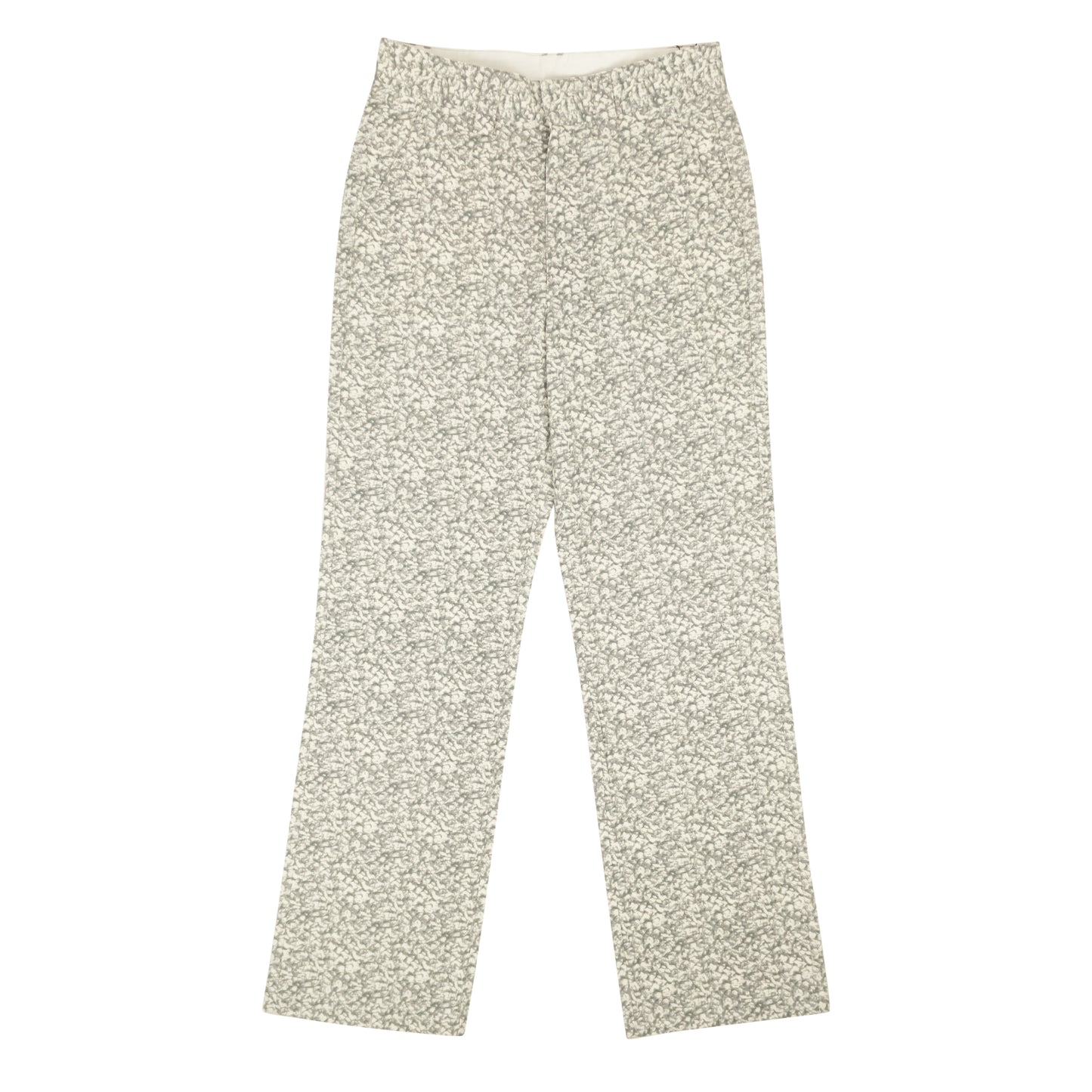 Stussy Natural Printed Sherpa Straight Leg Pants - White