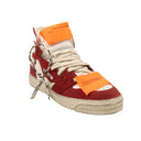 Off-White C/O Virgil Abloh Off Court Suede Sneakers - Gray