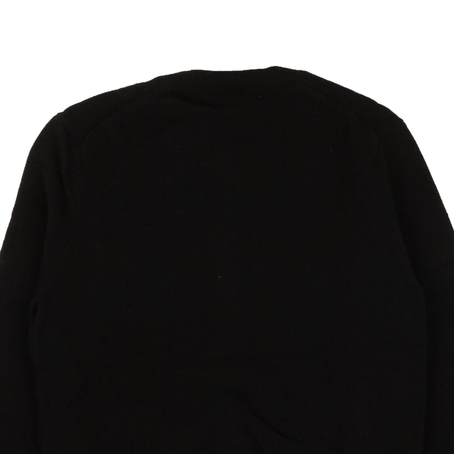 Comme Des Garçons Play Knit Logo Heart Cardigan - Black