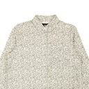 Stussy Natural Printed Sherpa Button Down Shirt - White