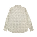 Stussy Natural Printed Sherpa Button Down Shirt - White