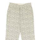 Stussy Natural Printed Sherpa Straight Leg Pants - White