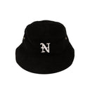 Nahmias N Corduroy Bucket Hat - Black