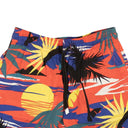 x Vilebrequin Red Hawaiian Print Bathing Suit