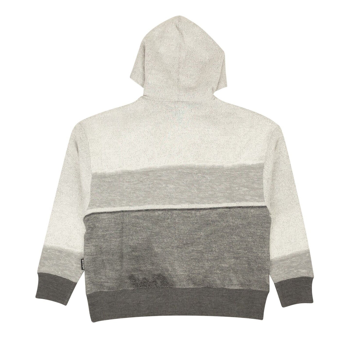 Palm Angels Jaquard Skater Hooded Sweater - Gray