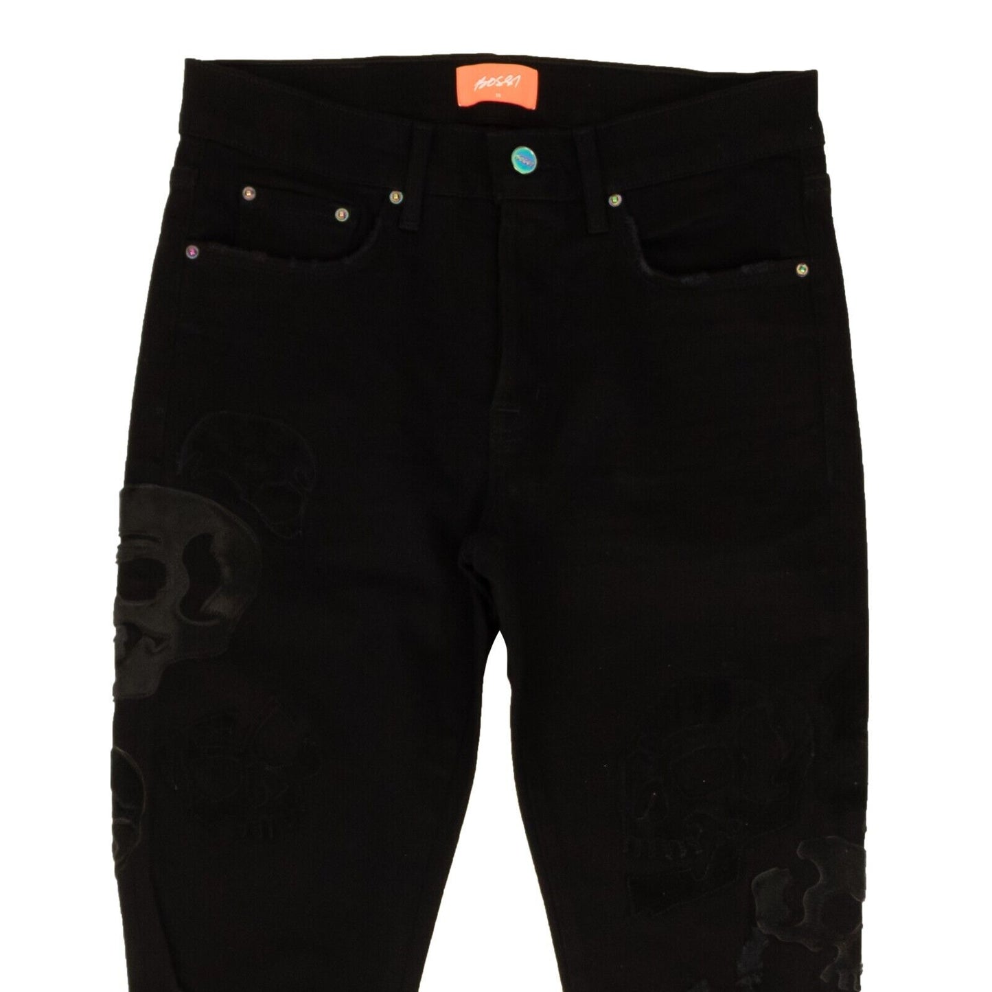 Bossi Skull Jeans - Black