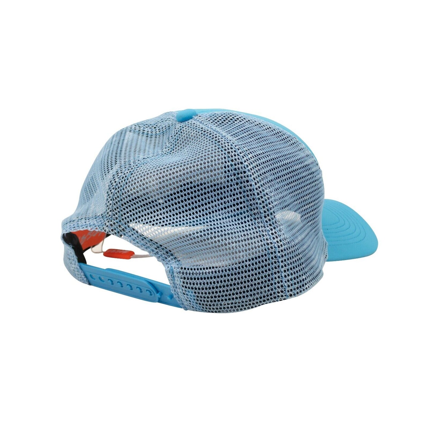 Bossi Skull Trucker Hat - Baby Blue