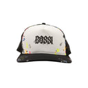 Black and White Logo Paint Slatter Hat