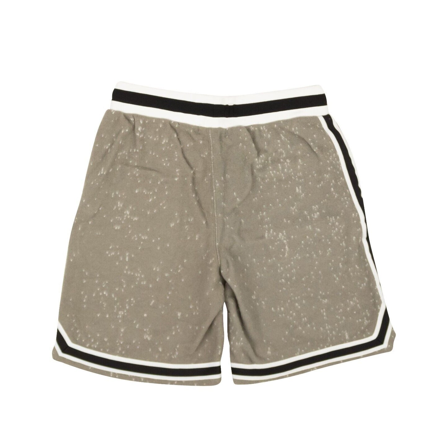 John Elliott Spec Wool Game Shorts - Moss Gray