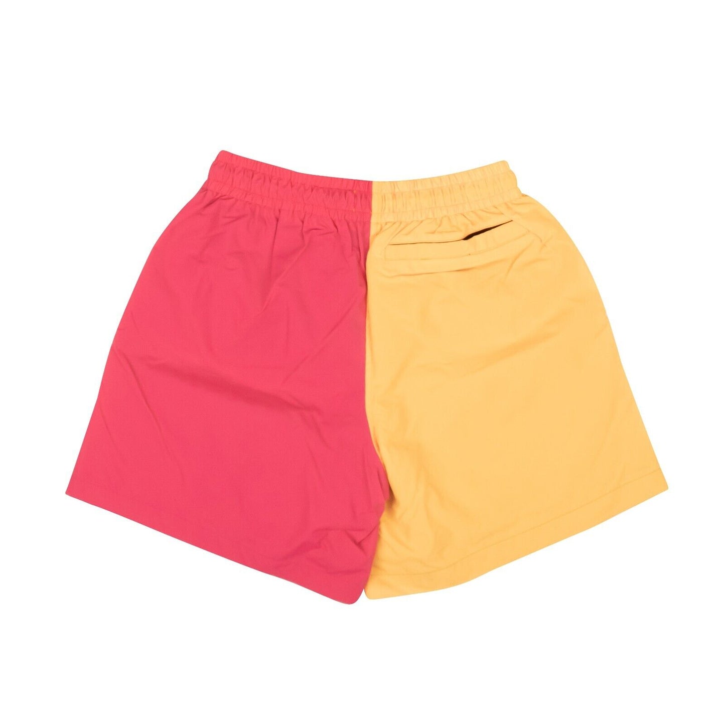 Bossi Split Shorts - Magenta/Yellow