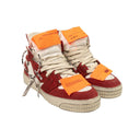 Off-White C/O Virgil Abloh Off Court Suede Sneakers - Gray