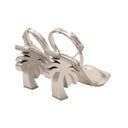 Palm Angels Sandal Palm Heel - Silver