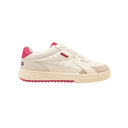 White Leather University Low Top Sneakers
