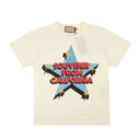 Ivory Cotton Souvenir From California Graphic T-Shirt