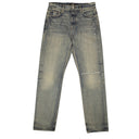 Clay Indigo Blue Cotton Straight Fit Jeans