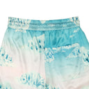Nahmias Silk Cloud Design Shorts - Blue