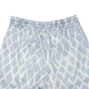 Nahmias Swish Print Silk Shorts - Blue