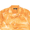 Nahmias Miracle Tie Dye Silk Shirt - Orange