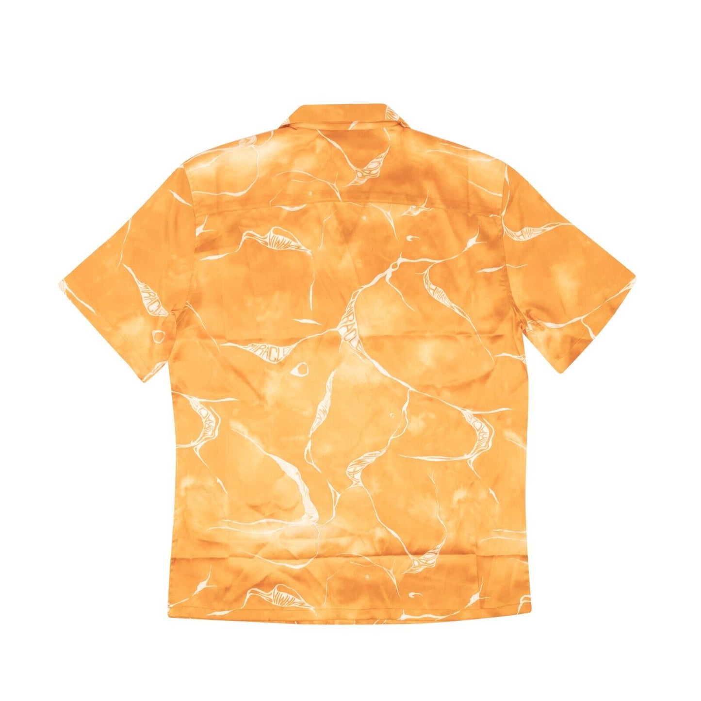 Nahmias Miracle Tie Dye Silk Shirt - Orange