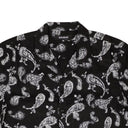 Black Paisley Oceanside Button Down Shirt