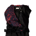 Dries Van Noten Ruffle Jacket Vest - Black/Blue/Red