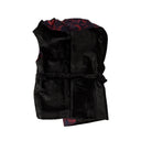 Dries Van Noten Ruffle Jacket Vest - Black/Blue/Red