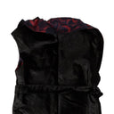 Dries Van Noten Ruffle Jacket Vest - Black/Blue/Red