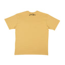 Beige Cotton Oversized Graphic Short Sleeve T-Shirt