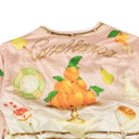 Pink Silk Ne Pas Deranger Wrap Blouse Top