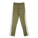 Military Green Polyester Classic Track Pants