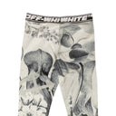 Off-White C/O Virgil Abloh Athle Botanical Leggings - White/Black