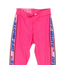 Pink Logo Athleisure Leggings