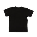 Black Cotton Double Red Heart T-Shirt