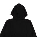 Black Double Red Heart Zip-Up Hoodie