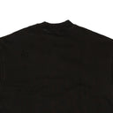 Black Cotton GD Burning Logo Crewneck Sweater