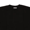 Black Cotton University Short Sleeve T-Shirt