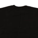 Black Cotton University Short Sleeve T-Shirt