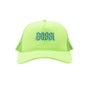 Bossi Trucker Hat - Neon Green