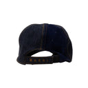 Blue And Black Corduroy and Denim Cap
