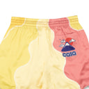 Multicolor Levant Soleil Silk Drawstrings Shorts